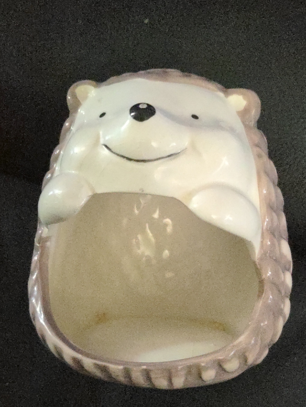 The Vintage Hedgehog Happy Little Scrubby Holder
